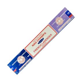 Аромапалички Наг Чампа та Французька Лаванда  Nag Champa French Lavender 16г Satya 8904234406022