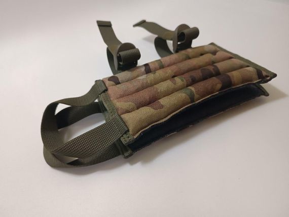 Килимок під сошки для стрільби з пластиковою гранулою легкій і тонкий регульованням довжини до 55 см на 19 см GEN 6 | Зображення 1