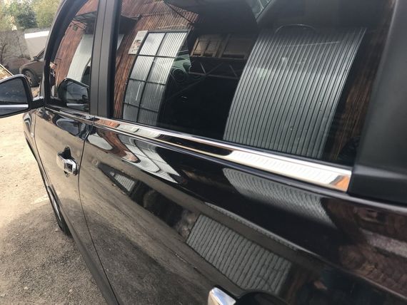 Наружняя окантовка стекол (4 шт, нерж) 2-2024 длинная база, OmsaLine - Итальянская нержавейка для Nissan Qashqai 2007-2010 гг | Зображення 2