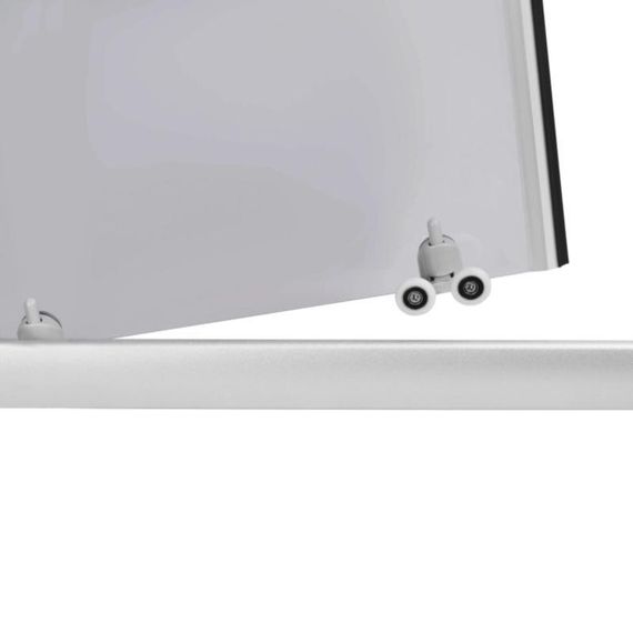 Lidz Набір: Душова кабіна Wawel SC90x90.SAT.LOW.DGR, квадратна, скло тоноване 4 мм + Душовий піддон Kapielka ST90x90x14 | Зображення 6