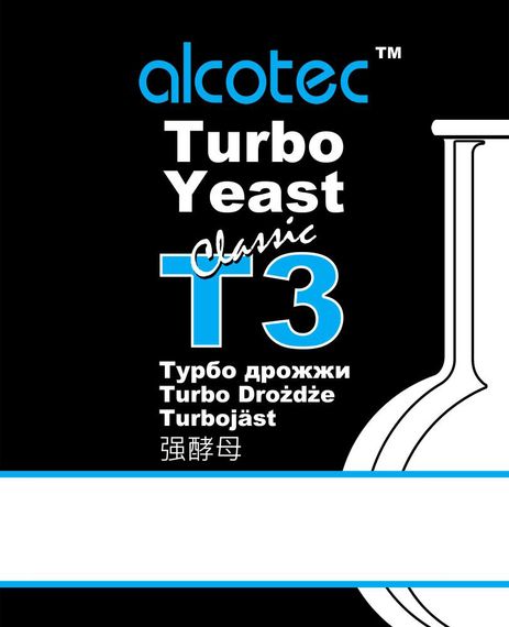 Турбо дріжджі Alcotec Turbo Yeast Classic T3 | Зображення 1