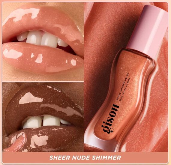 Поживна олія блиск для губ Gisou Honey Infused Lip Oil 8 ml | Зображення 2