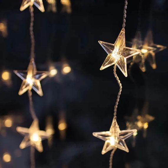 Гірлянда-штора 120LED Зорепад XMAS WW Теплий білий (23456850401_419) | Зображення 4