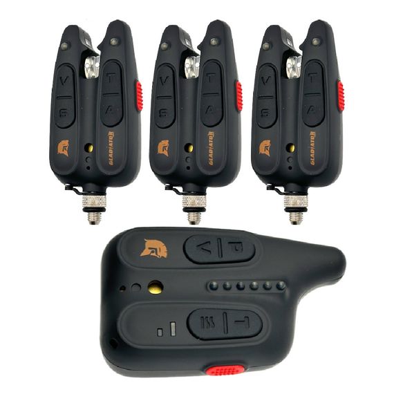 Набір сигналізаторів GLADIATOR RF1118 3+1 Black з пейджером | Зображення 3
