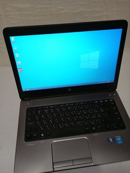 Ноутбук Б-класс HP ProBook 640 G1 / 14" (1366x768) TN / Intel Core i5-4200M (2 (4) ядра по 2.5 - 3.1 GHz) / 8 GB DDR3 / 240 GB SSD / Intel HD Graphics 4600 / DVD-RW б/в | Зображення 1