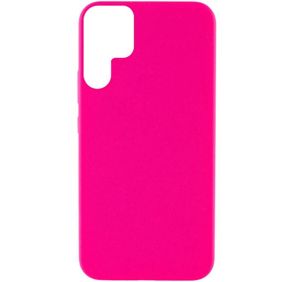 Чохол Silicone Cover Lakshmi (AAA) для Samsung Galaxy S22 Ultra Рожевий / Barbie pink