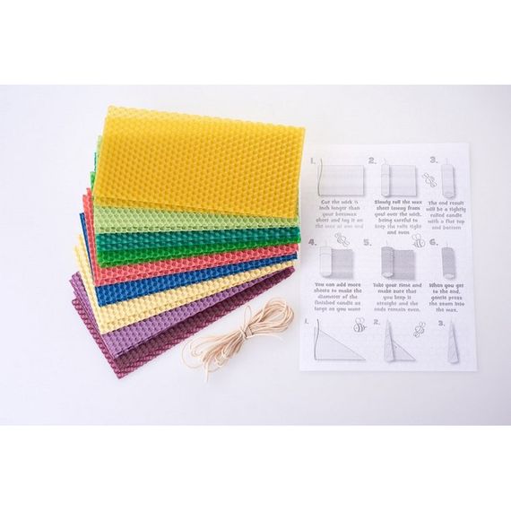 Набір для виробництва свічок з кольорової вощини WAX-018 | Зображення 3