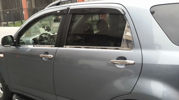 Накладки на ручки (4 шт, нерж) Carmos - Турецкая сталь для Daihatsu Terios 2006-2024 гг | Зображення 5