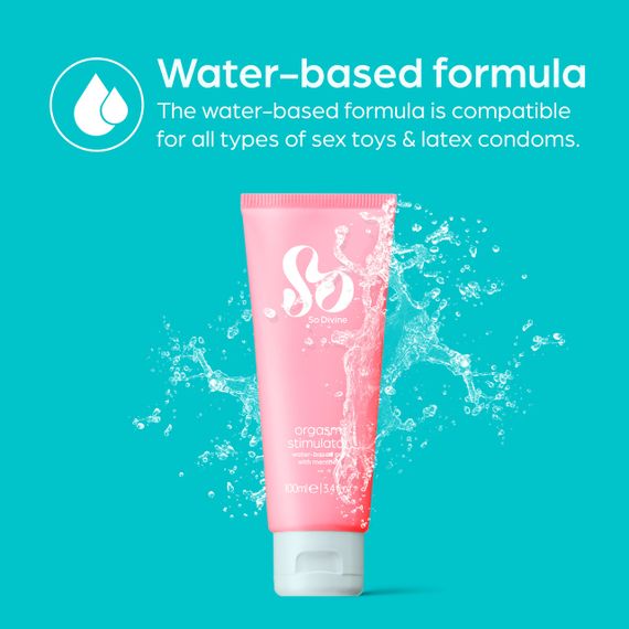 Гель для стимуляції оргазму Orgasm Stimulating Gel, 100 мл So Divine (Велика Британія) sexstyle | Зображення 3