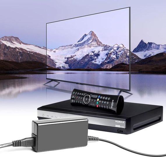 Блок живлення KFD 12V 3.6A адаптер для ресивера Sky Q Sky+ Pro Humax HD Pace iCord DDJ-800 DDJ-1000 | Зображення 1