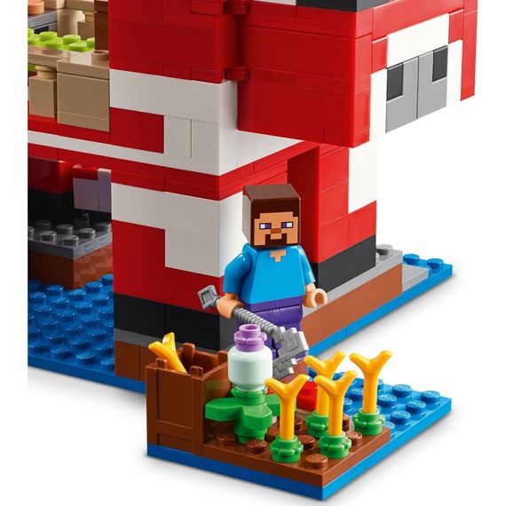 Конструктор LEGO Minecraft Грибний будинок (21270) | Зображення 4
