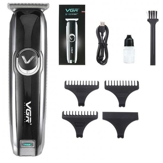 Мужской набор для стрижки волос беспроводной VGR, Електромашинка для стрижки, Подстригательная машинка TC-90 | Зображення 4