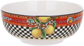 Салатник порцеляновий Sicilia "Limoni" 1600мл (Лимони)