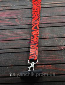 Персональный мундштук для кальяна Personalka Graffiti Red