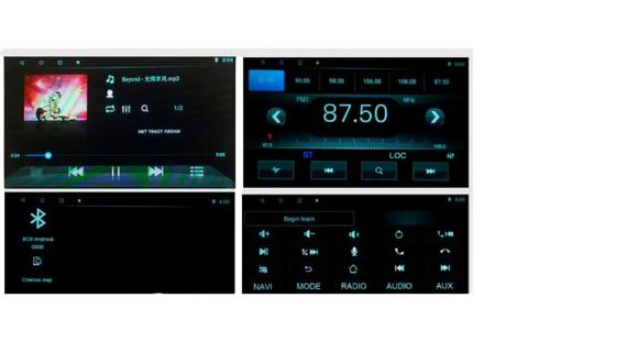 Автомагнітола штатна Toyota Prado 150 2014 Android 10.1 4/32 чорний (Toyota Prado 150 2014_8800) | Зображення 4