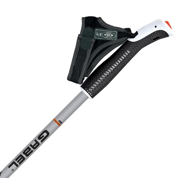 Палиці для скандинавської ходьби Gabel X-1.35 Black/Orange 125 (7008361141250) | Зображення 1