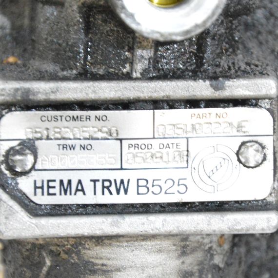 Рульова рейка Fiat Doblo 2000-2010 Рейка рульова Фіат Добло 37502380 | Зображення 3