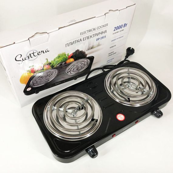 Плитка электрическая переносная, Мощная настольная электроплита, Плиты для приготовления SM-95 | Зображення 4