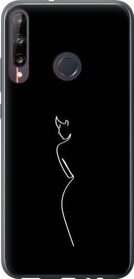 Чехол на Huawei P40 Lite E Силуэт1 "4590u-1875-17620"