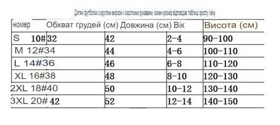 Футболка дитяча SV Summer класична без принту Синій, 100-140 см | Зображення 2