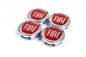 Ковпачки в оригінальні диски 49/42,5 мм (4 шт) для Fiat Fiorino/Qubo 2008-2024 рр