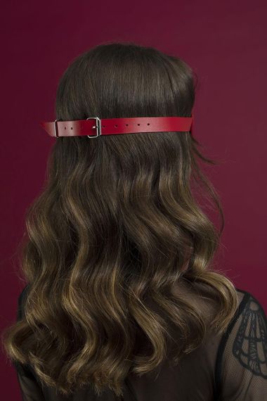 Маска на очі Feral Feelings - Blindfold Mask, Червоний | Зображення 1