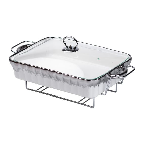 Марміт 2 літри прямокутний керамічний марміт з підігрівом | Зображення 5