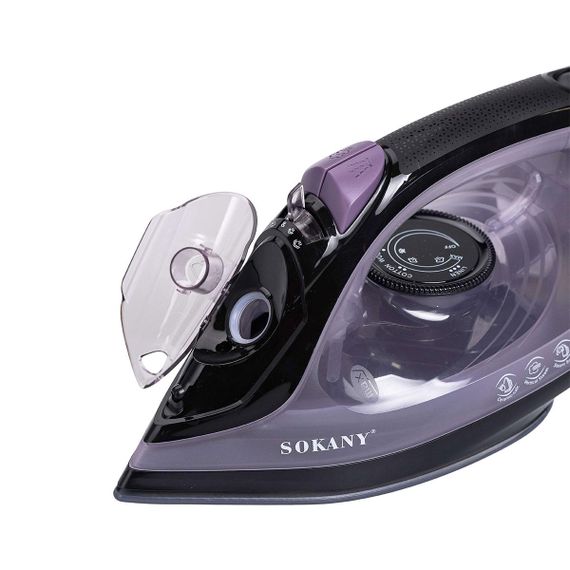 Утюг с керамическим покрытием 1800 Вт Фиолетовый Sokany SK-11043 | Зображення 5