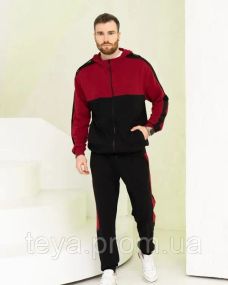 Спортивный костюм цвет черный размеры M, L, XXL, 3XL, XL FI_009532