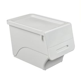 Контейнер для зберігання 45.5х28.5х31см Білий SW-00002421