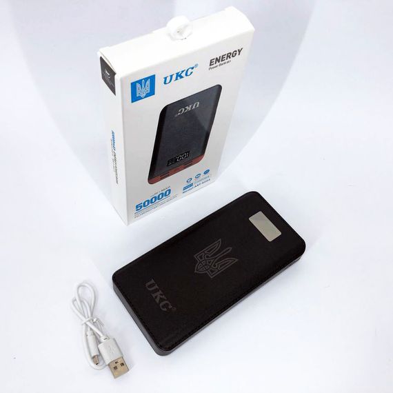 Акумулятор портативний павербанк POWER BANK UKC ART-4148/4204. 50000mah, 4USB, зовнішній акумулятор | Зображення 9