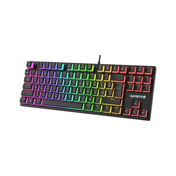 Клавіатура GamePro MK80B RGB Blue Switch USB Black (MK80B) | Зображення 2