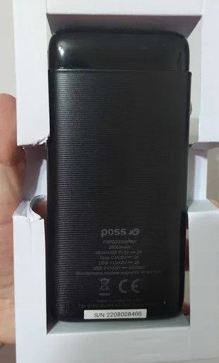 Повербанк Power Bank POSS 20000 mAh 2A УМБ Портативний зовнішній акумулятор для смартфонів і планшетів | Зображення 7