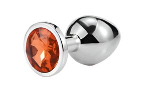 Анальна пробка з кристалом SKN MS92 ( розмір S ) sexstyle