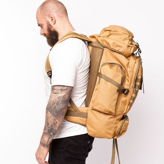 Тактичний похідний військовий рюкзак 70, Тактичний універсальний рюкзак Похідний для чоловіка VP-45 | Зображення 17