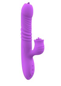 Вібратор Fanny USB -Purple Sex Aura