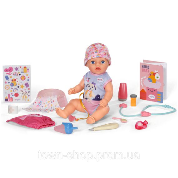 Кукла Baby Born – Лена у врача (36 см) | Зображення 1