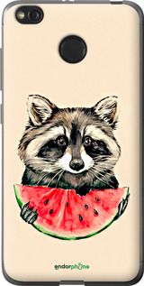 Чохол на Xiaomi Redmi 4X Єнотик з кавуном "4605u-778-2448"