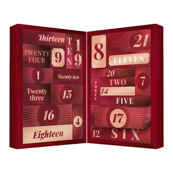 Адвент-календар Dream Toys Pleasure Box, червоний, 24 предмети Sex Aura | Зображення 2