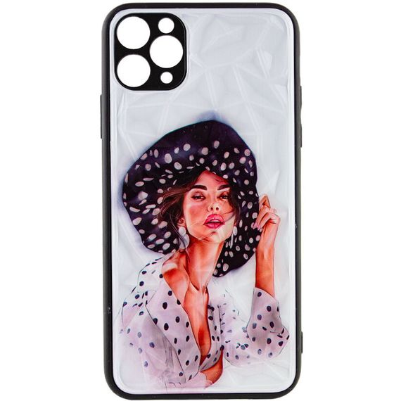 TPU+PC чохол Prisma Ladies для Apple iPhone 11 Pro Max (6.5") TPU+PC, Girl in a hat | Зображення 1