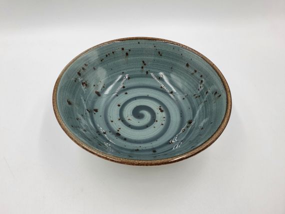 Піала TULU spiral-grey-blu-16 450 мл 16 см сірий