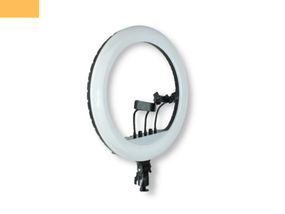 Кольцевая LED лампа для съемки с 3 держателями телефона,  ДУ XPRO RL-14 36см (RL-14)
