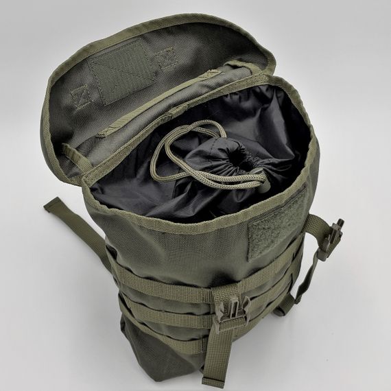 Підсумок універсальний тактичний Олива 5л з molle (сухарка, адміністраторський, багатоцільовий) | Зображення 8