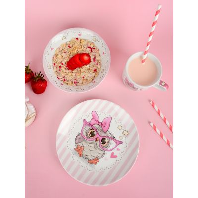 Тарілка Limited Edition Owl 18 см Обідня (YF6031-1) | Зображення 3
