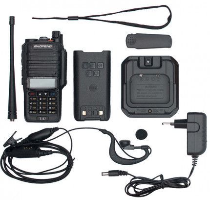 Радиостанция Baofeng T-57 Рация Портативная радиостанция Рация портативная Портативная радиостанция рация | Зображення 2