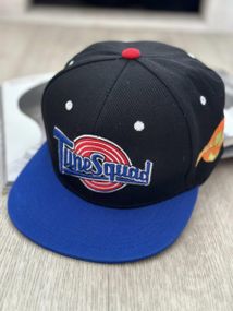Кепка снепбек (Snapback) Tune Squad Черный с синим 56-61р (9095)