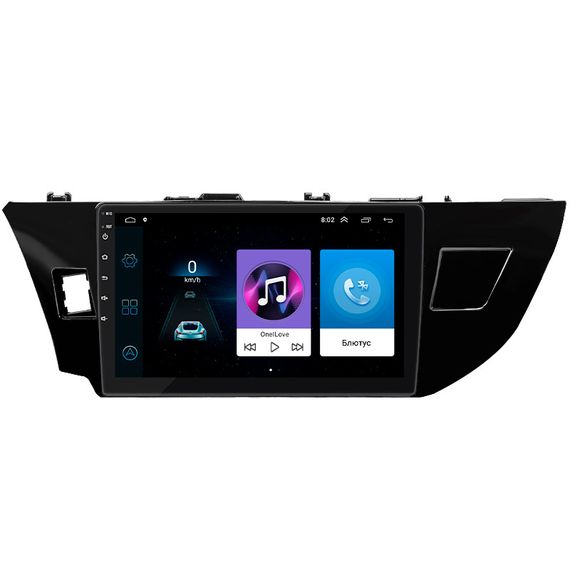 Штатная магнитола Lesko для Toyota Corolla XI (E160, E170) ver.1 2012-2016 экран 10" 1/16Gb Wi-Fi GPS Base