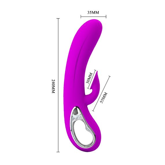 Вібратор - Pretty Love Nicola Vibrator Purple Sex Aura | Зображення 5