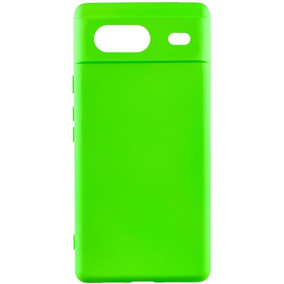 Чохол Silicone Cover Lakshmi (A) для Google Pixel 7 Салатовий / Neon Green