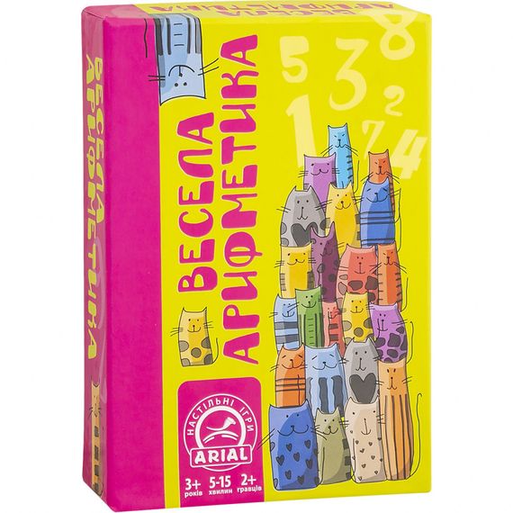 Настольная игра Весела арифметика Arial 910923 для компании | Зображення 2
